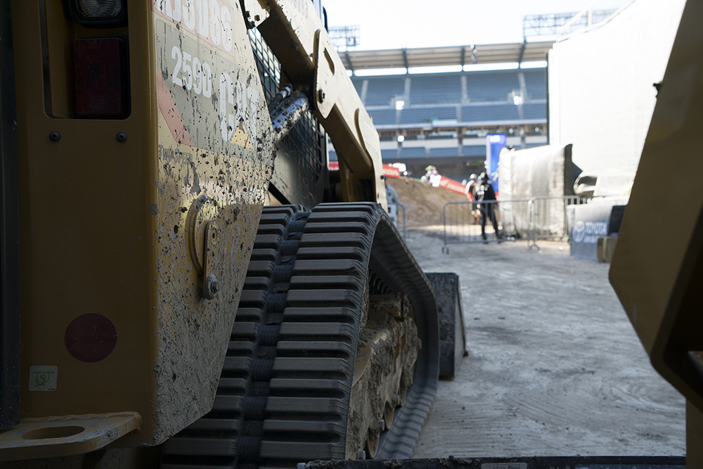 Caterpillar Track Loaders of Supercross