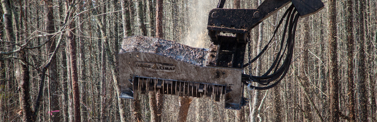 Denis Cimaf Excavator Mulcher Attachments