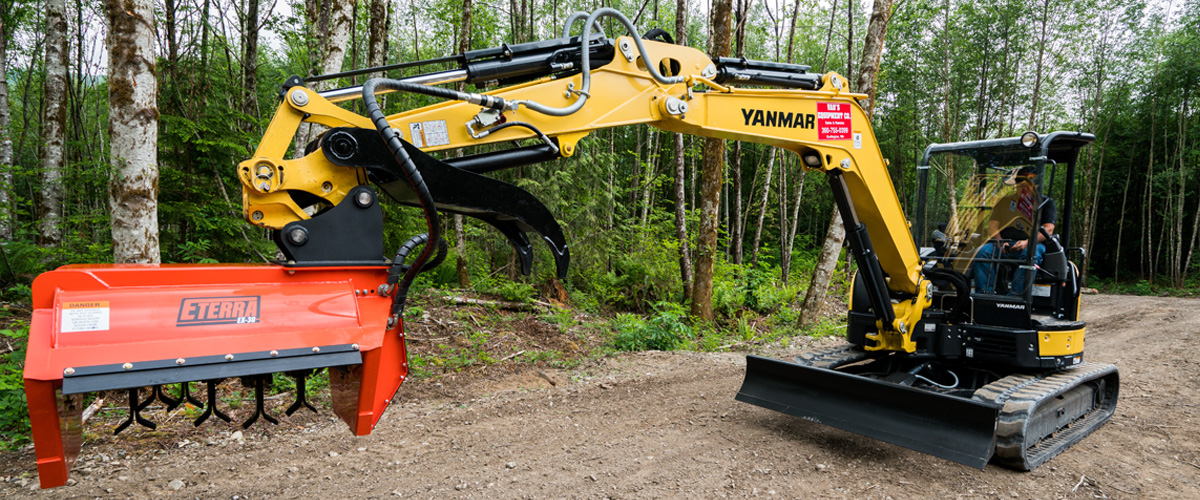 Eterra EX-30 Mower on Yanmar XiO55 Machine