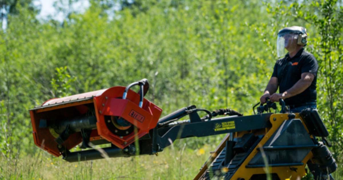 Mini Sidewinder Flail Mower