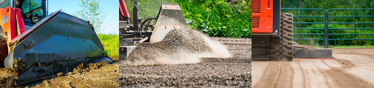 Skid Steer Grading with the Skeer System