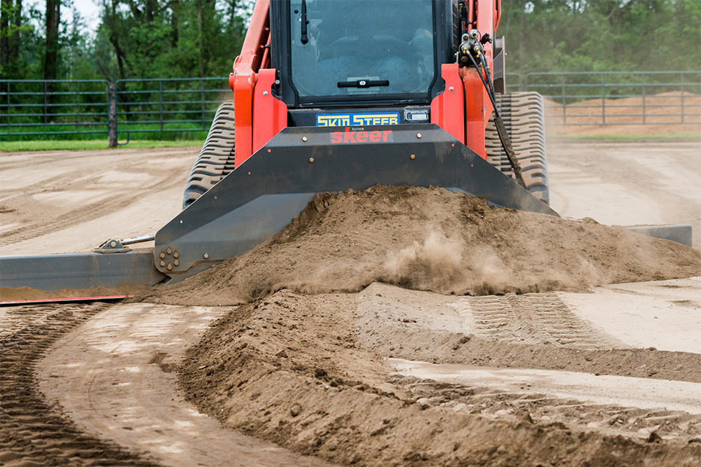 Skeer Skid Steer Grading Attachment