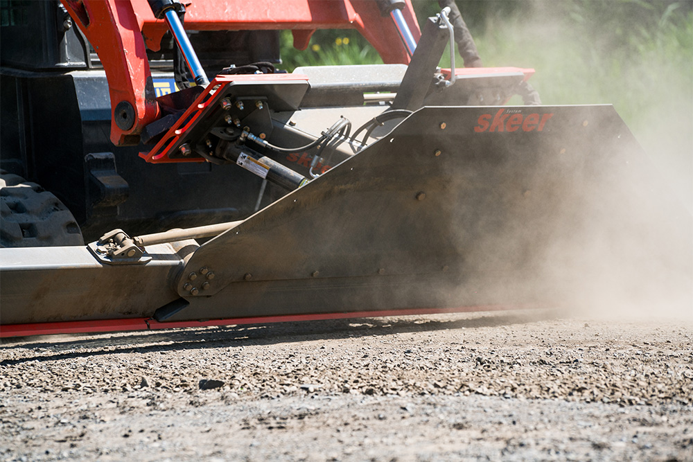 Skeer Skid Steer Grading Attachment