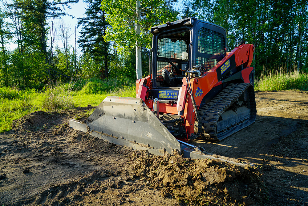 Skeer Skid Steer Grading Attachment