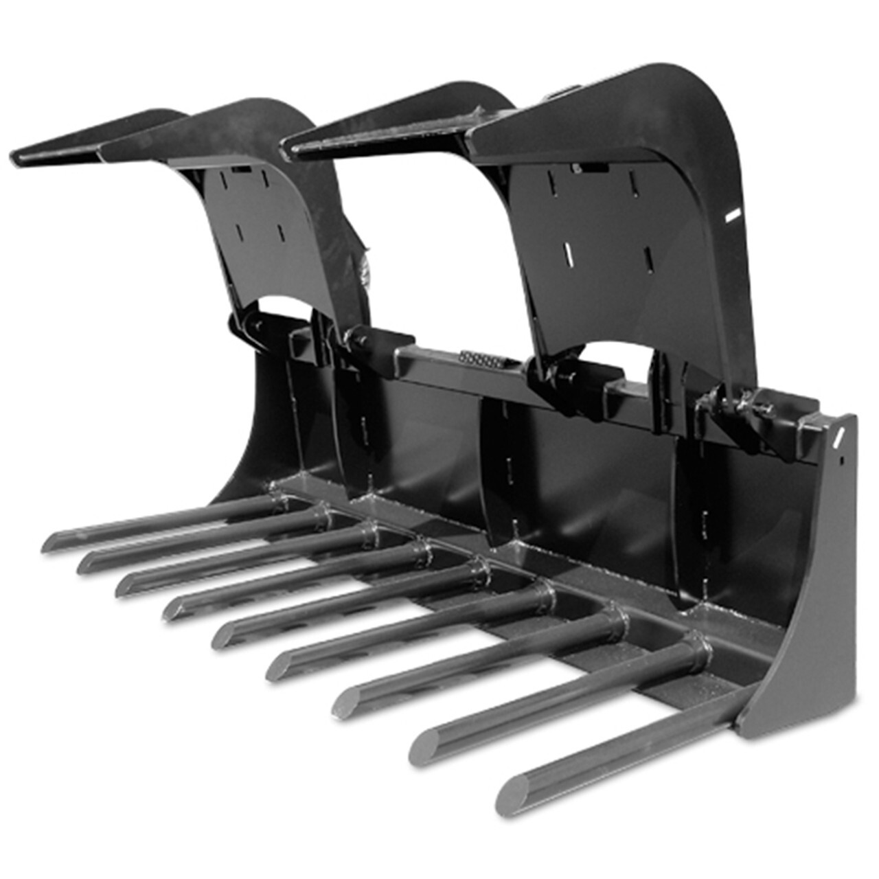 Skid Steer X-treme Manure Fork with Grapple | CID