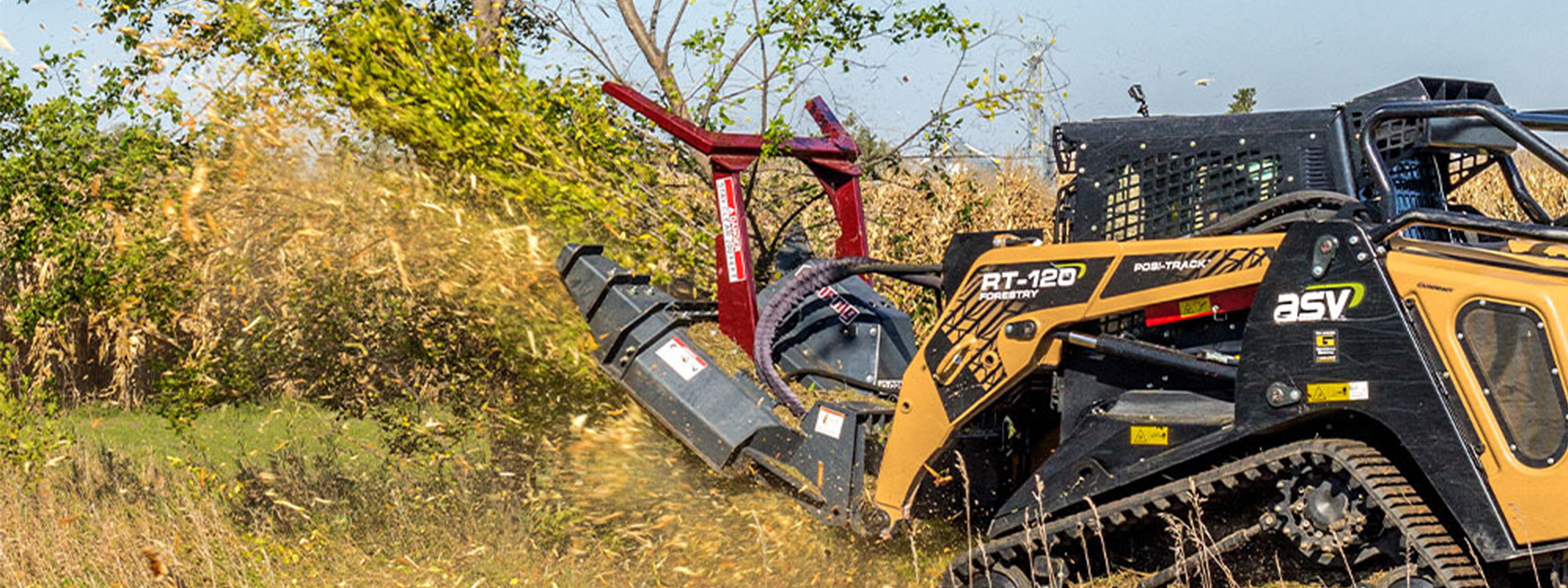 Skid Steer Disc Mulcher Attachments