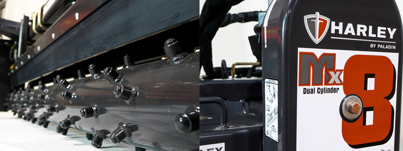 Harley Rake Attachment Detail - Teeth and Side