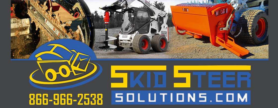 Skid Steer Solutions is your number one source for the finest Skid Steer Attachments and Accessories available anywhere