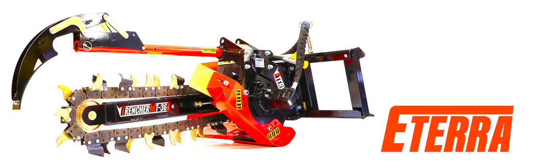 Eterra Skid Steer Trencher Attachment