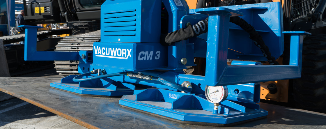 Vacuum Lifting technology on your Skid Steer Loader and Mini Skid Steer from Vacuworx